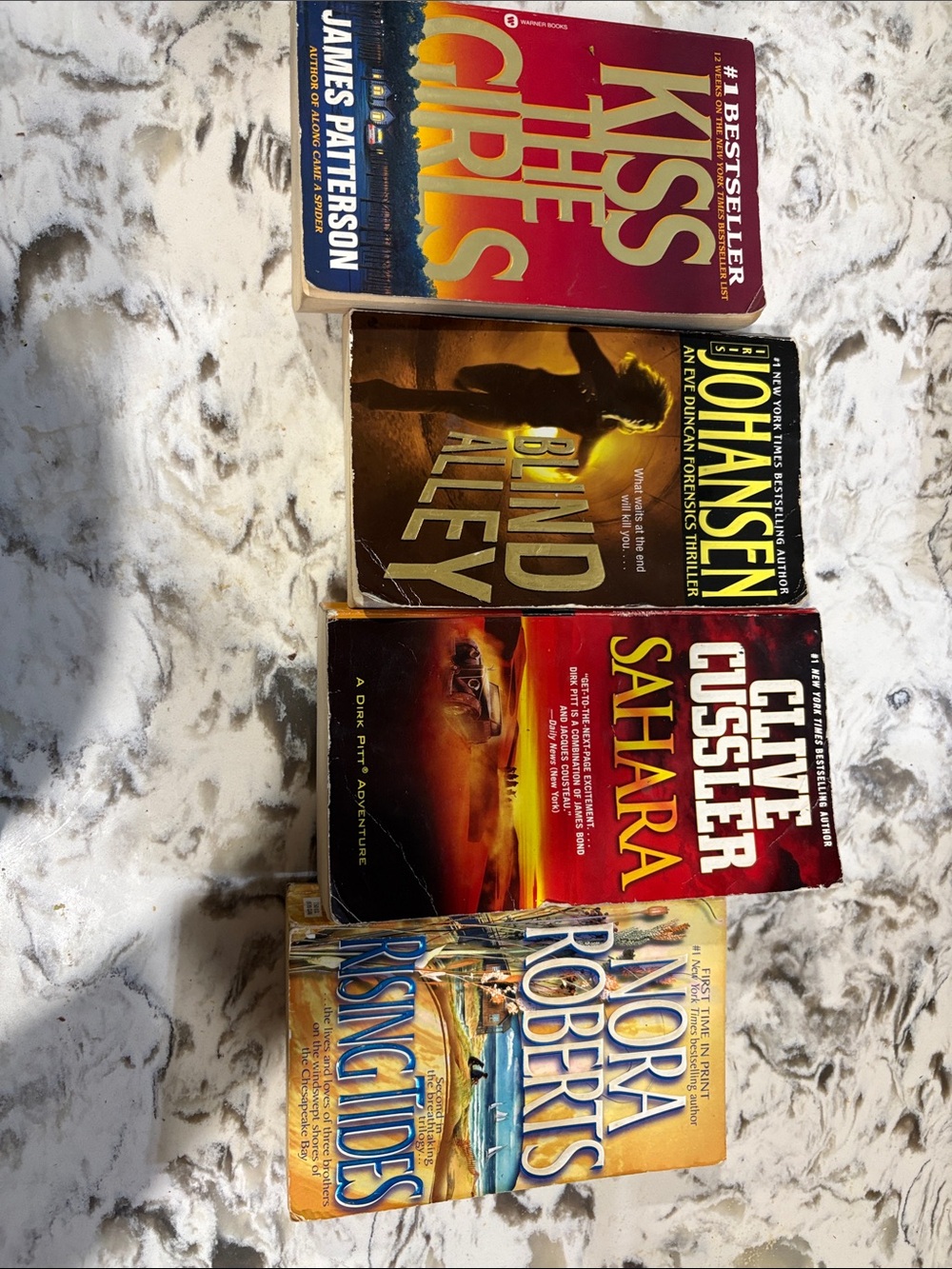 Assorted Paperback Thriller & Adventure Books - Multicolor Covers